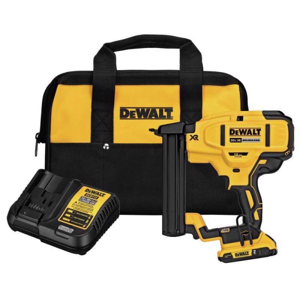 DEWALT 20V MAX XR 18 Ga. Cordless Tacker 20 V
