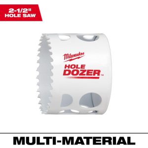Milwaukee Hole Dozer 2-1/2 in. Bi-Metal Hole Saw 1 pc