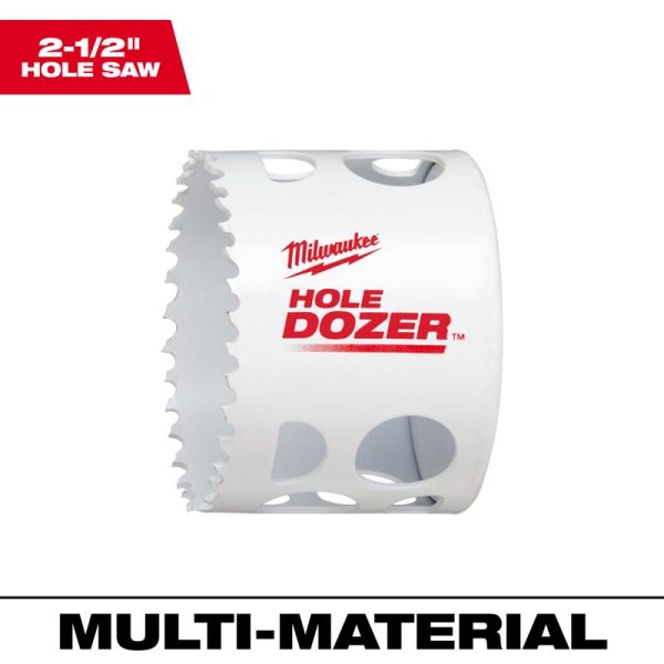 Milwaukee Hole Dozer 2-1/2 in. Bi-Metal Hole Saw 1 pc