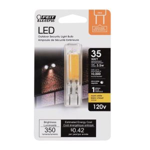 Feit Electric GY8.6 GY8.6 LED Bulb Warm White 35 Watt Equivalence 1 pk