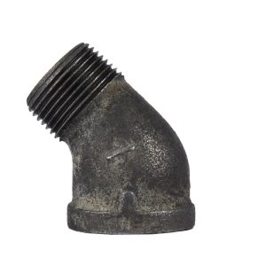 STZ Industries 1 in. MIP each X 1 in. D FIP Black Malleable Iron 90 Degree Street Elbow