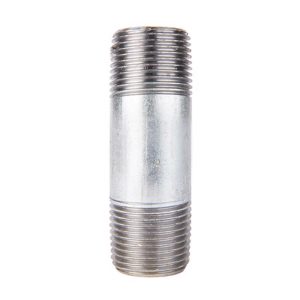 STZ Industries 1/2 in. MIP each X 1/2 in. D MIP Galvanized Steel 2-1/2 in. L Nipple