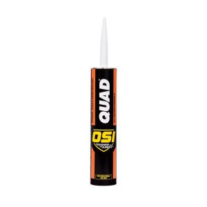 OSI Quad Clay Elastomeric Polymers Door, Siding and Window Sealant 10 oz