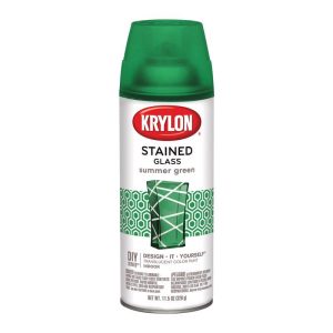 Krylon Stained Glass Summer Green Spray Paint 11.5 oz