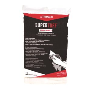 SuperTuff Cotton Terry Towels 14 in. W X 17 in. L 12 pk