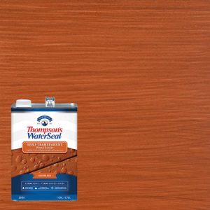Thompson's WaterSeal Semi-Transparent Sedona Red Waterproofing Wood Stain and Sealer 1 gal