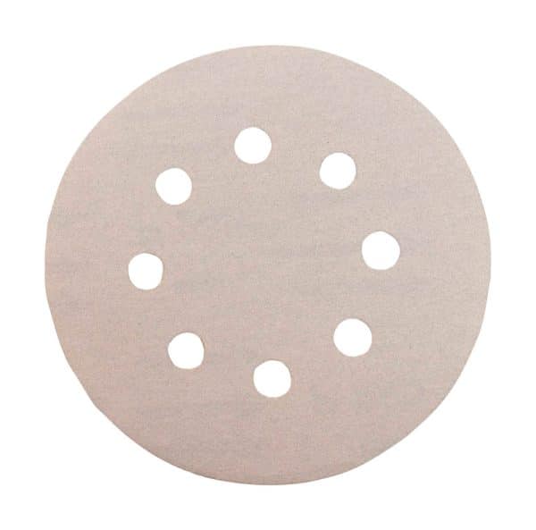 Makita 5 in. Aluminum Oxide Hook and Loop Sanding Disc 240 Grit Very Fine 50 pk