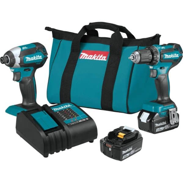 Makita LXT 18 V Cordless Brushless 2 Tool Combo Kit