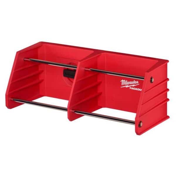 Milwaukee Packout Shop Storage 9.4 in. W X 3.5 in. H Garage Organizer Tool Rack
