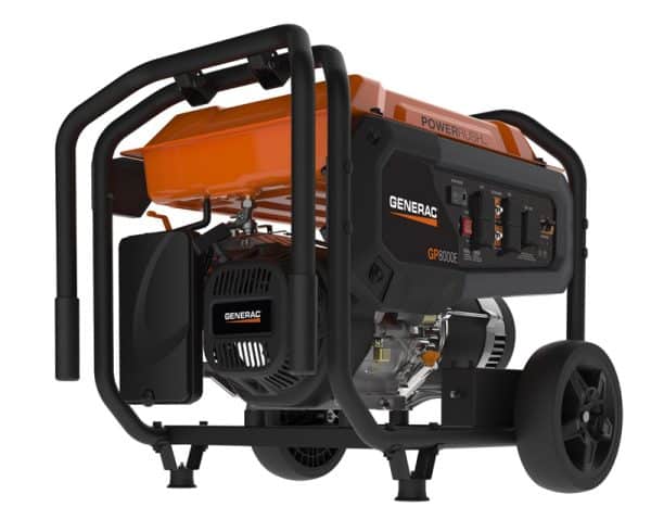 Generac GP Series 8000 W 240 V Gasoline Portable Generator GP8000E