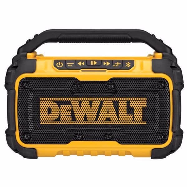 DEWALT 20V MAX DCR010 Lithium-Ion Jobsite Bluetooth Speaker 1 pc