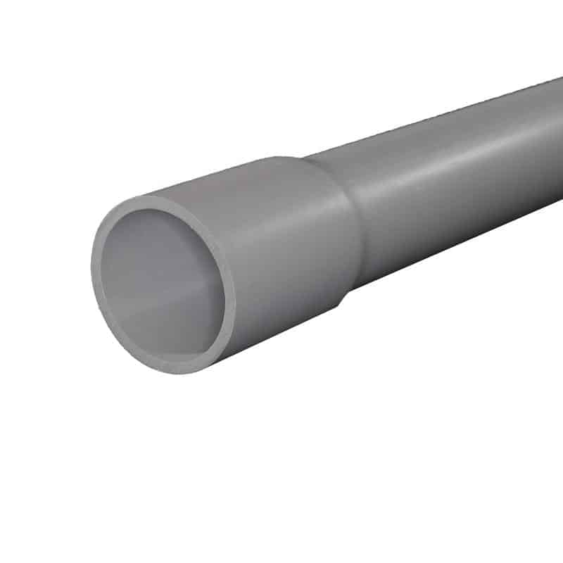 Cantex 3 in. D X 10 ft. L PVC 80 schedule Electrical Conduit For Rigid