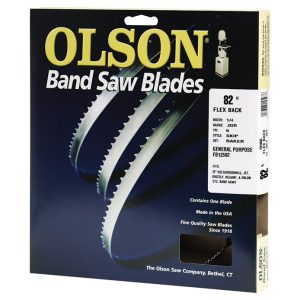 Olson 82 in. L X 0.3 in. W Carbon Steel Band Saw Blade 6 TPI Skip teeth 1 pk