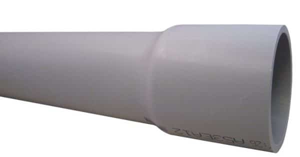 Cantex 2 in. D X 10 ft. L PVC 80 schedule Electrical Conduit For Rigid