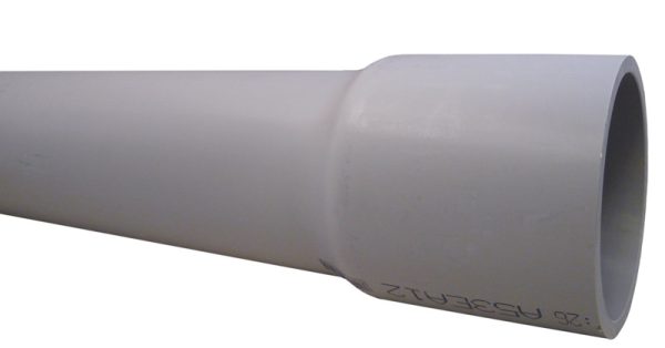 Cantex 1-1/2 in. D X 10 ft. L PVC 80 schedule Electrical Conduit For Rigid