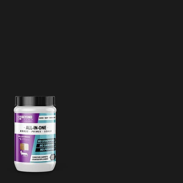 Beyond Paint Matte Licorice Water-Based Paint Exterior & Interior 1 qt