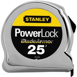 Stanley PowerLock 25 ft. L X 1 in. W Tape Measure 1 pk
