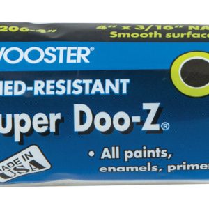 Wooster Super Doo-Z Fabric 4 in. W X 3/16 in. Regular Paint Roller Cover 1 pk