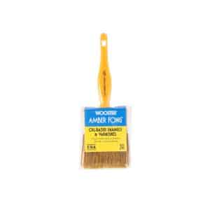 Wooster Amber Fong 3 in. Flat Paint Brush