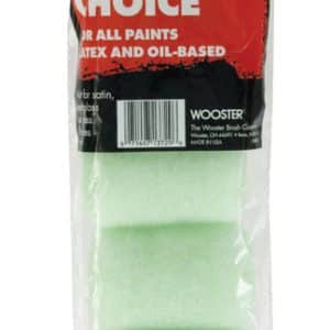 Wooster Painter's Choice Fabric 4 in. W X 1/2 in. Trim Paint Roller Cover 6 pk
