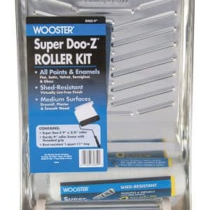 Wooster Super Doo-Z Cage Paint Roller Kit Threaded End