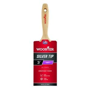 Wooster Silver Tip 3 in. Soft Flat Paint Brush