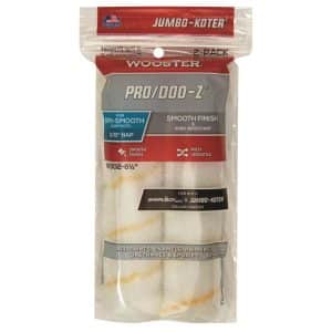 Wooster Pro/Doo-Z Woven 6.5 in. W X 3/8 in. Jumbo Paint Roller Cover 2 pk