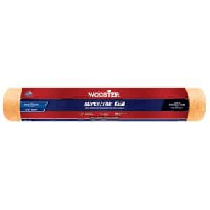 Wooster Super/Fab Fabric 18 in. W X 1/2 in. Paint Roller Cover 1 pk