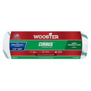 Wooster Cirrus Yarn 9 in. W X 1/2 in. Regular Paint Roller Cover 1 pk