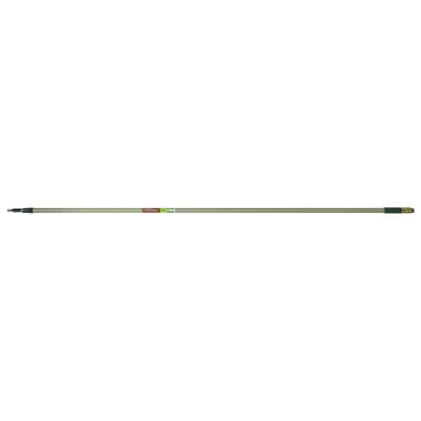 Wooster Sherlock GT Telescoping 8-16 ft. L X 1-7/8 in. D Aluminum/Fiberglass Extension Pole Gray