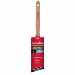 Wooster Gold Edge 2 in. Firm Semi-Oval Angle Paint Brush