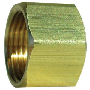 JMF Company 3/8 in. Compression X 3/8 in. D Compression Brass Nut