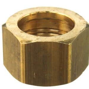 JMF Company 5/8 in. Compression X 5/8 in. D Compression Brass Nut