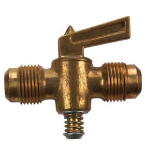 JMF Company Anderson 1/2 in. MPT X 1/2 in. MPT Brass Ground Plug Valve