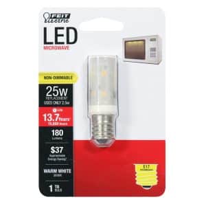 Feit Electric T8 E17 (Intermediate) LED Bulb Warm White 25 Watt Equivalence 1 pk