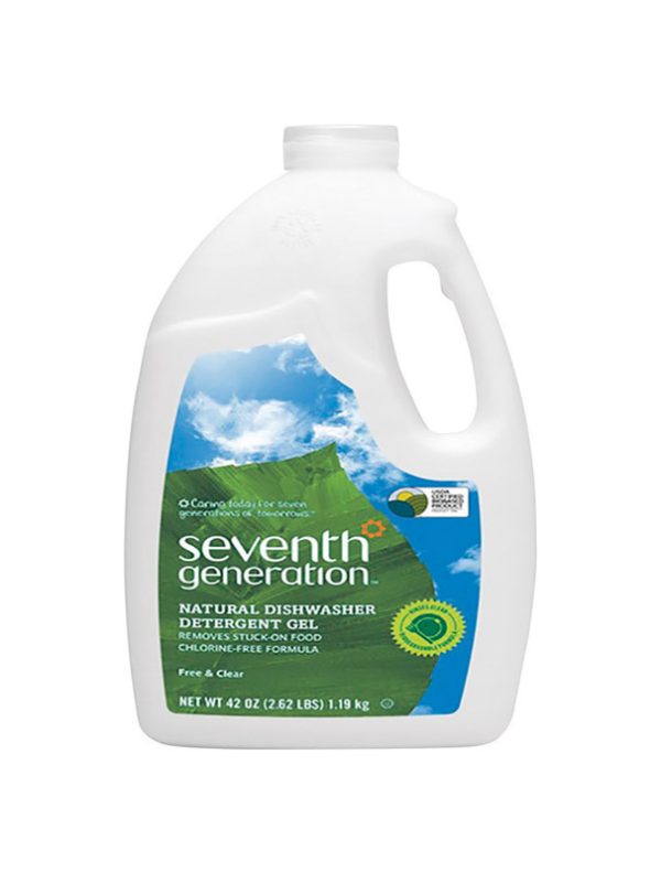 Seventh Generation Free & Clear Scent Gel Dishwasher Detergent 42 oz