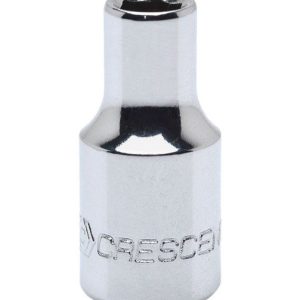 Crescent 12 mm X 1/4 in. drive Metric 6 Point Standard Socket 1 pc
