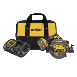 DEWALT FLEXVOLT 60 V 7-1/4 in. Cordless Brushless Circular Saw Kit (Battery & Charger)