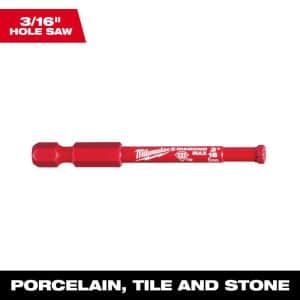 Milwaukee Diamond Plus 3/16 in. Diamond Grit Hole Saw 1 pc