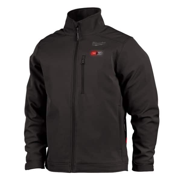 Milwaukee M12 Toughshell XXXL Long Sleeve Unisex Full-Zip Heated Jacket Kit Black