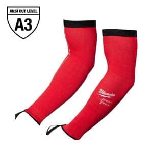 Milwaukee Cut-Resistant Arm Sleeve Red