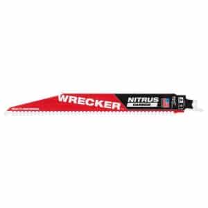 Milwaukee Wrecker 9 in. Nitrus Carbide Reciprocating Saw Blade 6 TPI 1 pk