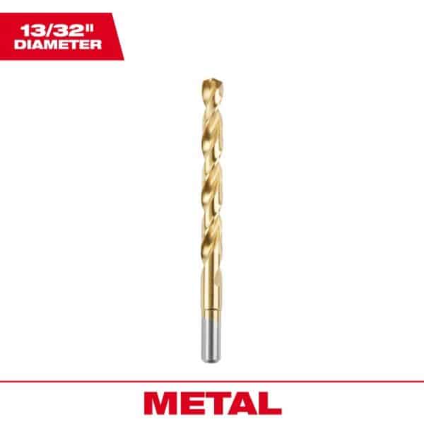 Milwaukee Thunderbolt 13/32 in. X 5-1/4 in. L High Speed Steel Drill Bit 1 pc
