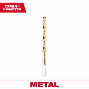 Milwaukee Thunderbolt 17/64 in. X 4-1/8 in. L High Speed Steel Drill Bit 1 pc