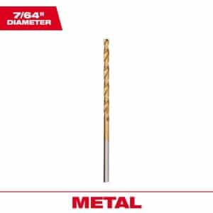 Milwaukee Thunderbolt 7/64 in. X 2-5/8 in. L High Speed Steel Drill Bit 1 pc