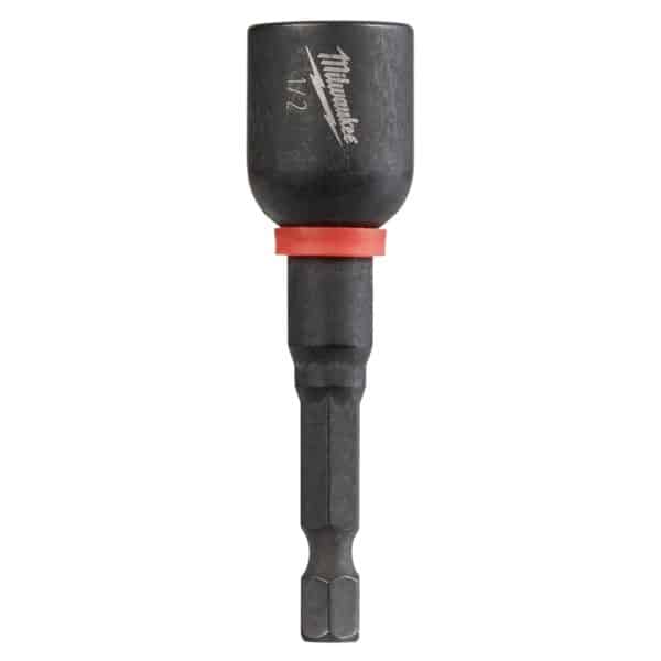 Milwaukee Shockwave 1/2 in. drive X 2-9/16 in. L Heat-Treated Steel Nut Driver 1 pc