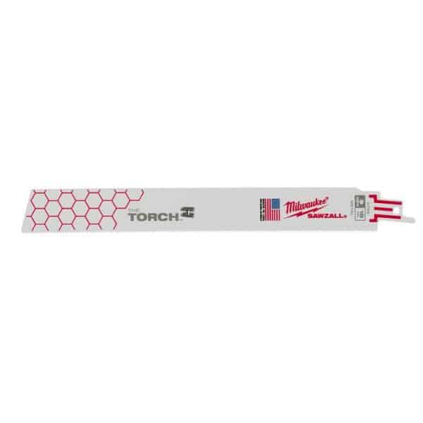 Milwaukee The Torch 9 in. Bi-Metal Demo Reciprocating Saw Blade 18 TPI 1 pk