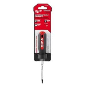 Milwaukee #1 X 3 in. L Square Cushion Grip Screwdriver 1 pc