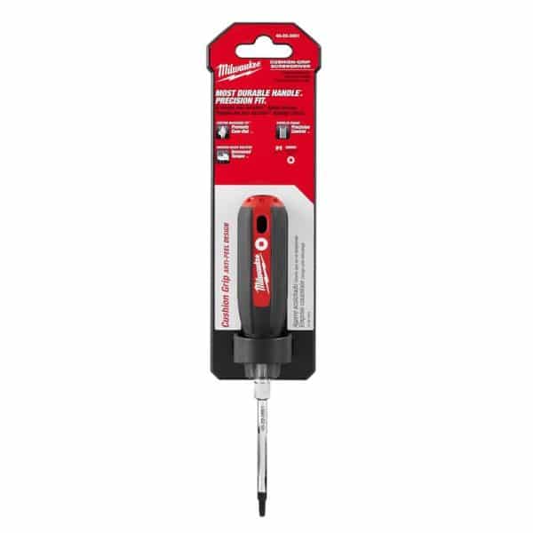 Milwaukee #1 X 3 in. L Square Cushion Grip Screwdriver 1 pc