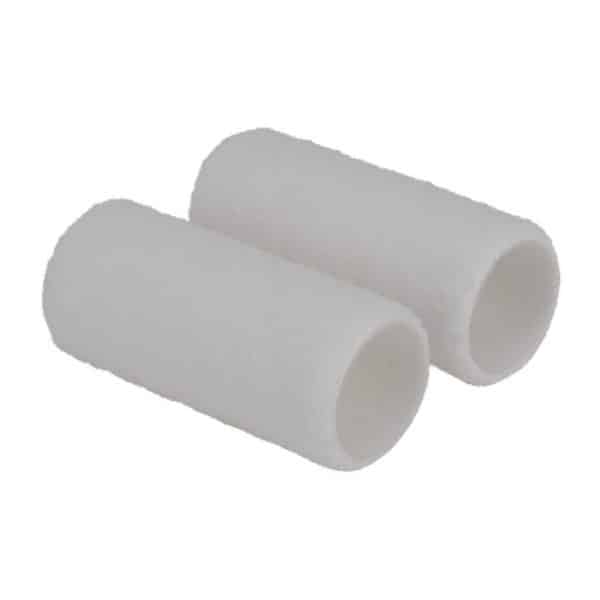 Shur-Line Polyester Fabric 1/4 in. Trim Paint Roller Cover 2 pk